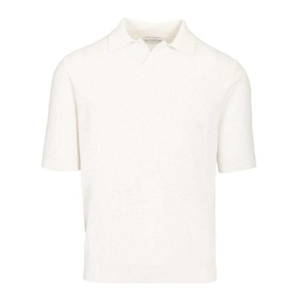 Ballantyne Men Waffle Polo Shirt